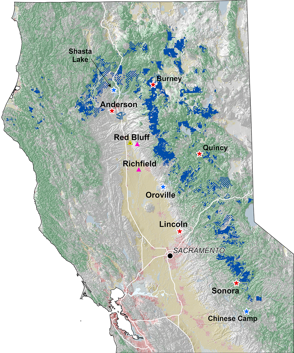California Locations/Land Holdings
